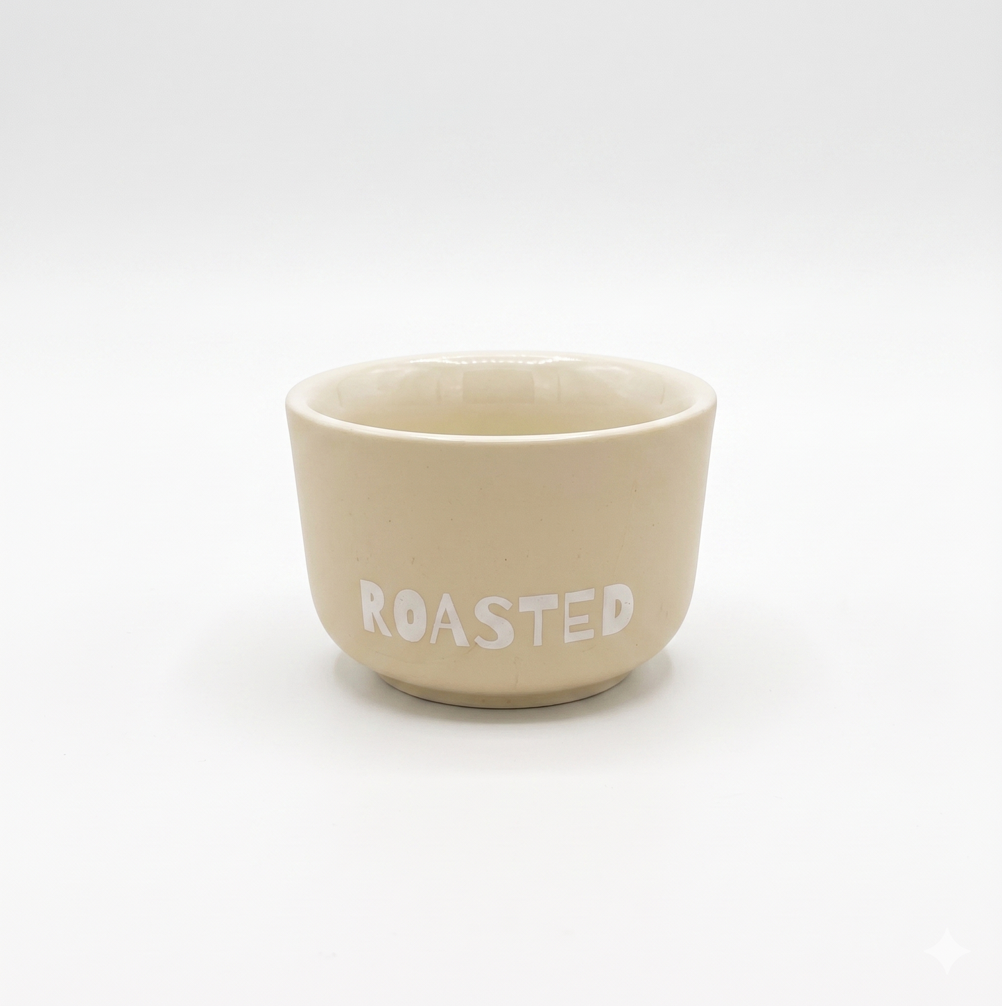 Roasted flat white cup