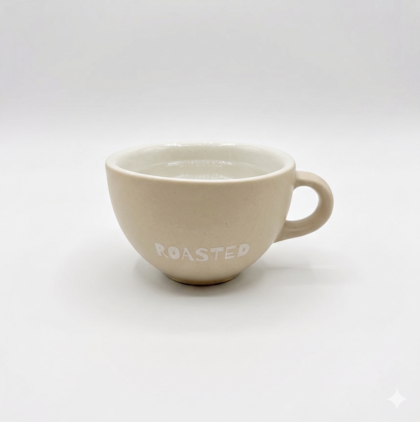 Roasted cappucino cup
