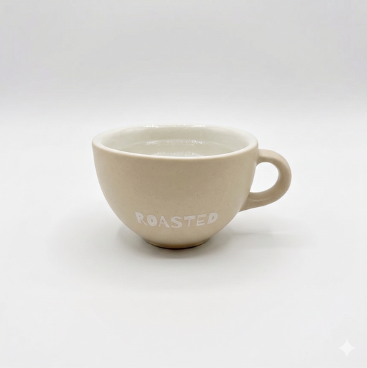 Roasted cappucino cup